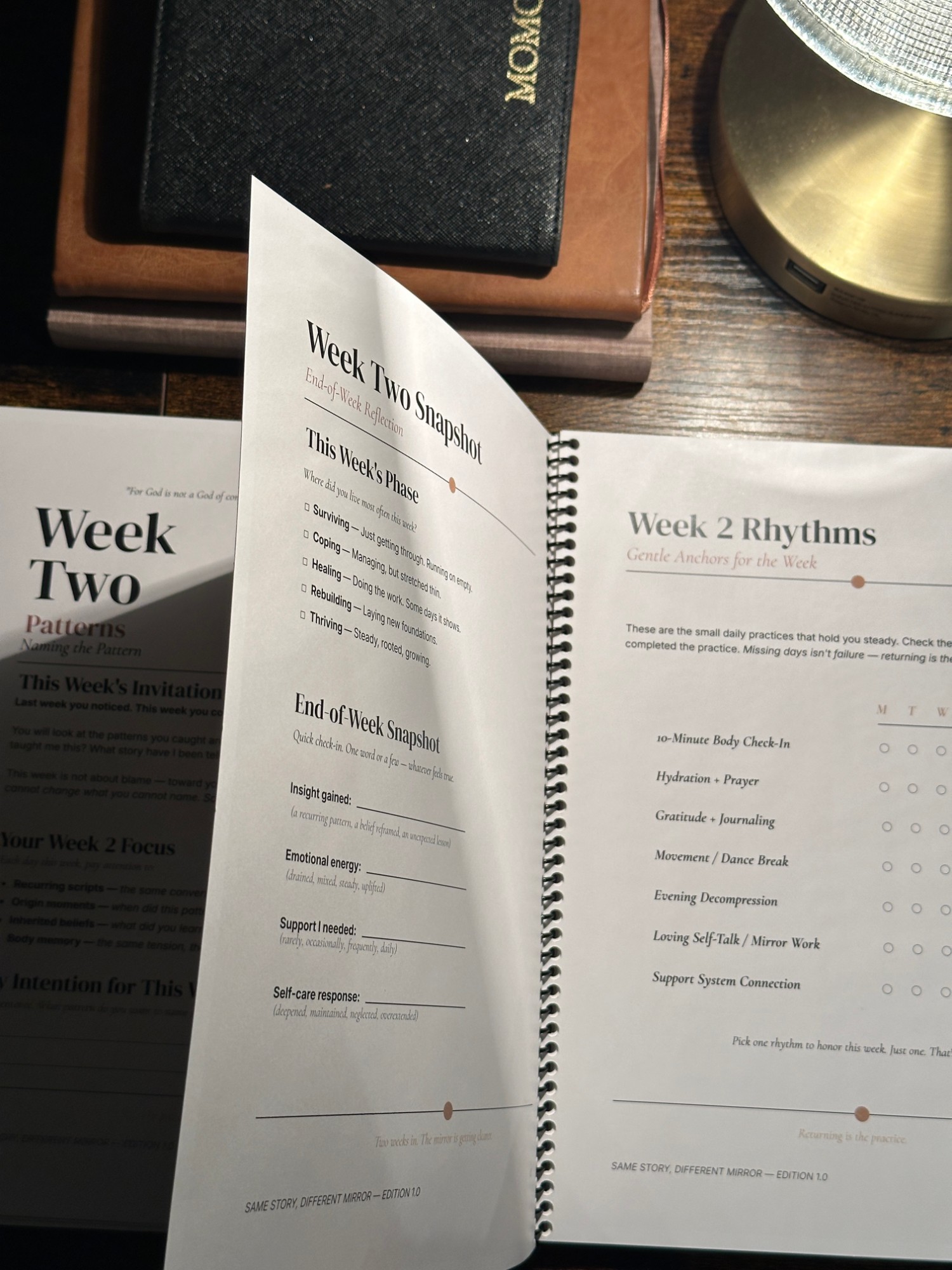 Inside the 30-Day Clarity Reset workbook